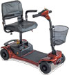 Ultralite 480 RED with Black Wheels