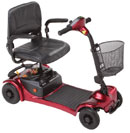 Ultralite 480 RED with Black Wheels