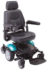 Rascal P327 Mini Powerchair Teal
