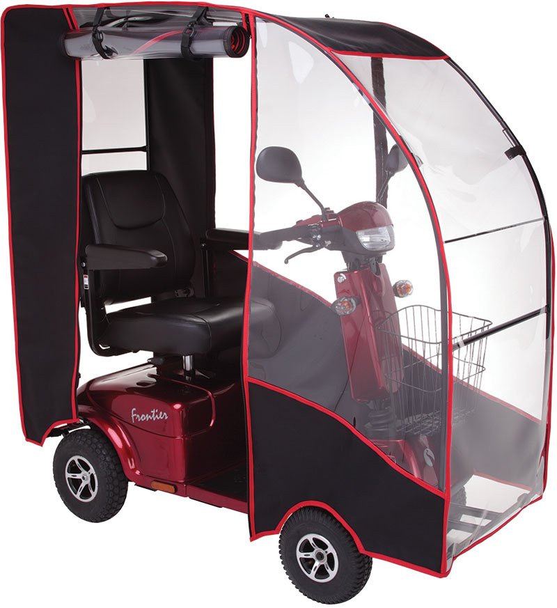 CANOPY Electric Mobility Scooter Canopy for Rascal Frontier BLACK