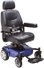 Rascal P320 Compact Powerchair BLUE