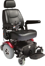 Rascal P327 Powerchair Red