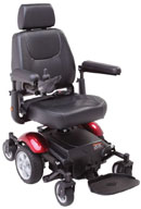 Rascal P327 Mini Powerchair Red