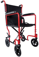 Aluminium Compact Transport Wheelchair R