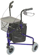 Tri Walker with Bag Basket and Tray
