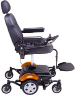 Rascal Ryley Seat Lift Powerchair Orange